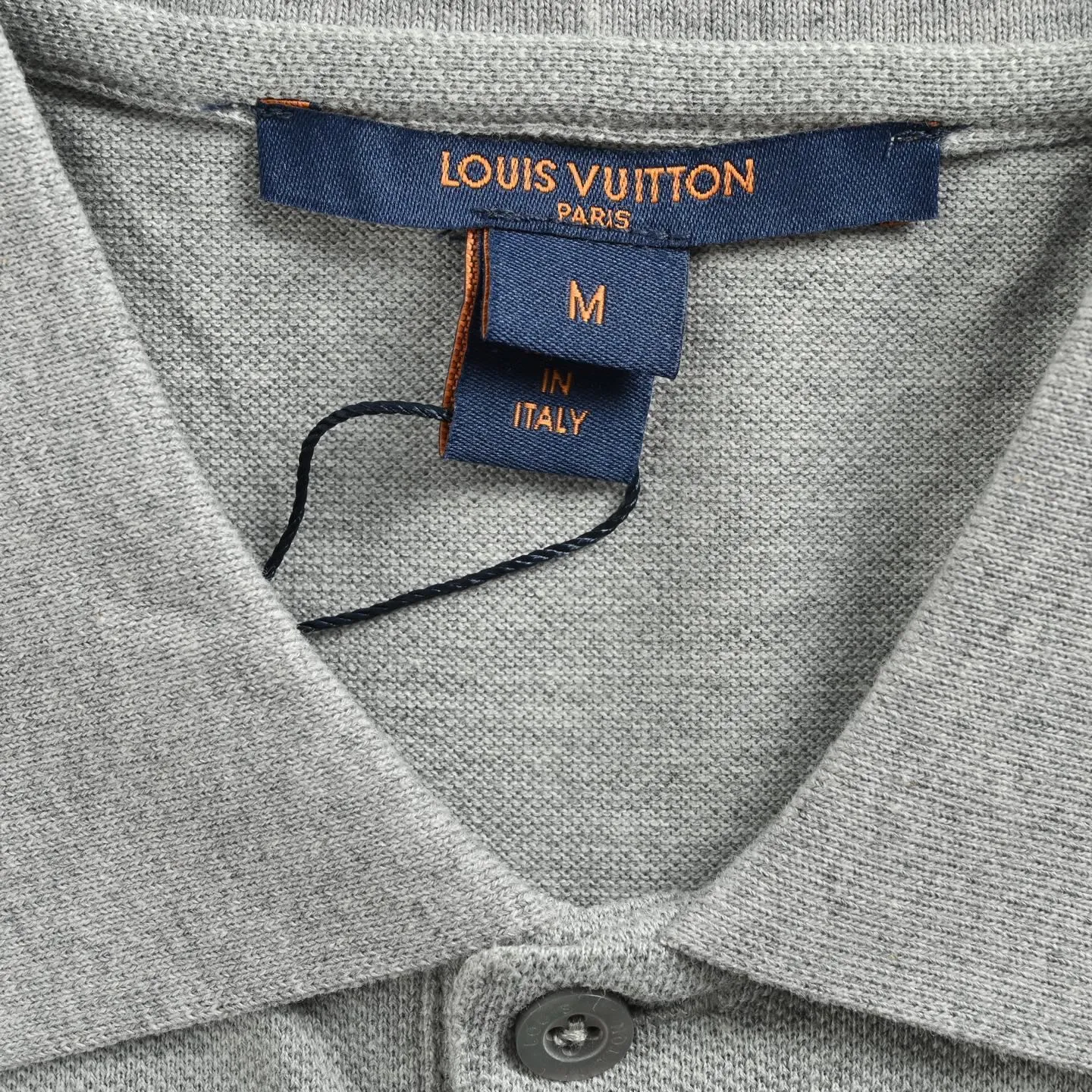 Louis Vuitton/Louis Vuitton Classic embroidered letter small label Polo short sleeves